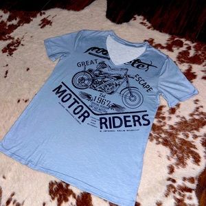 Like new women’s motorcycle tee